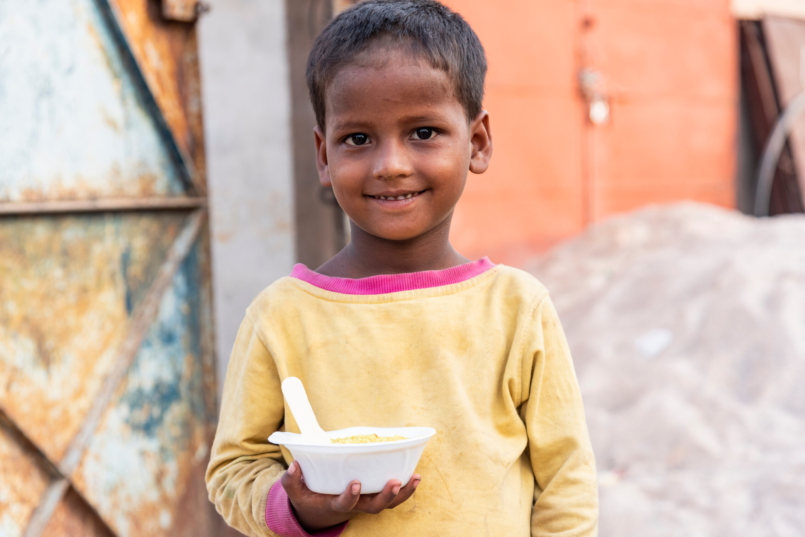 Unterernährung von Kindern in Indien – ein Problem, das beseitigt werden muss