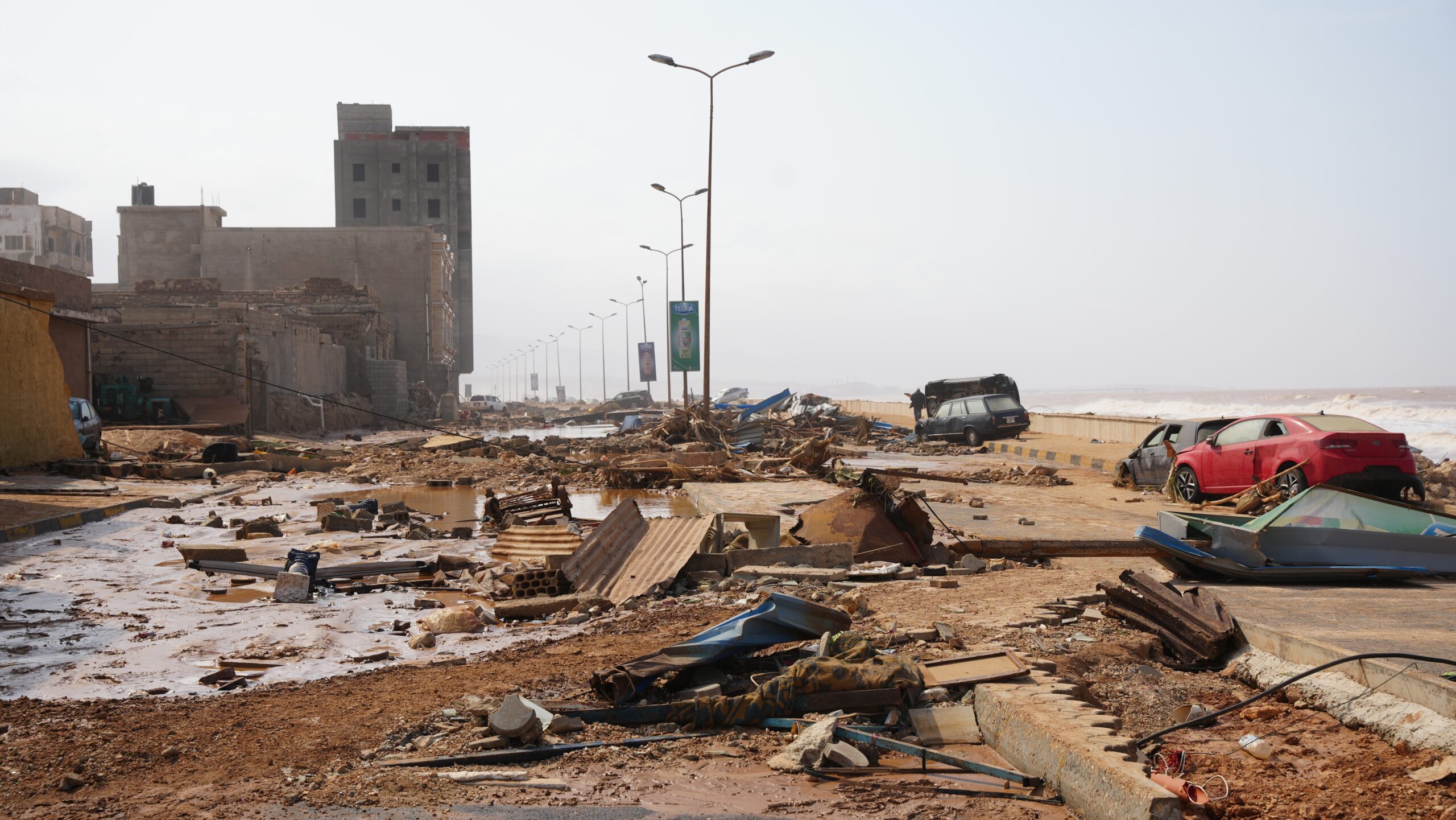 Kinder im Fokus der Flutkatastrophe in Libyen