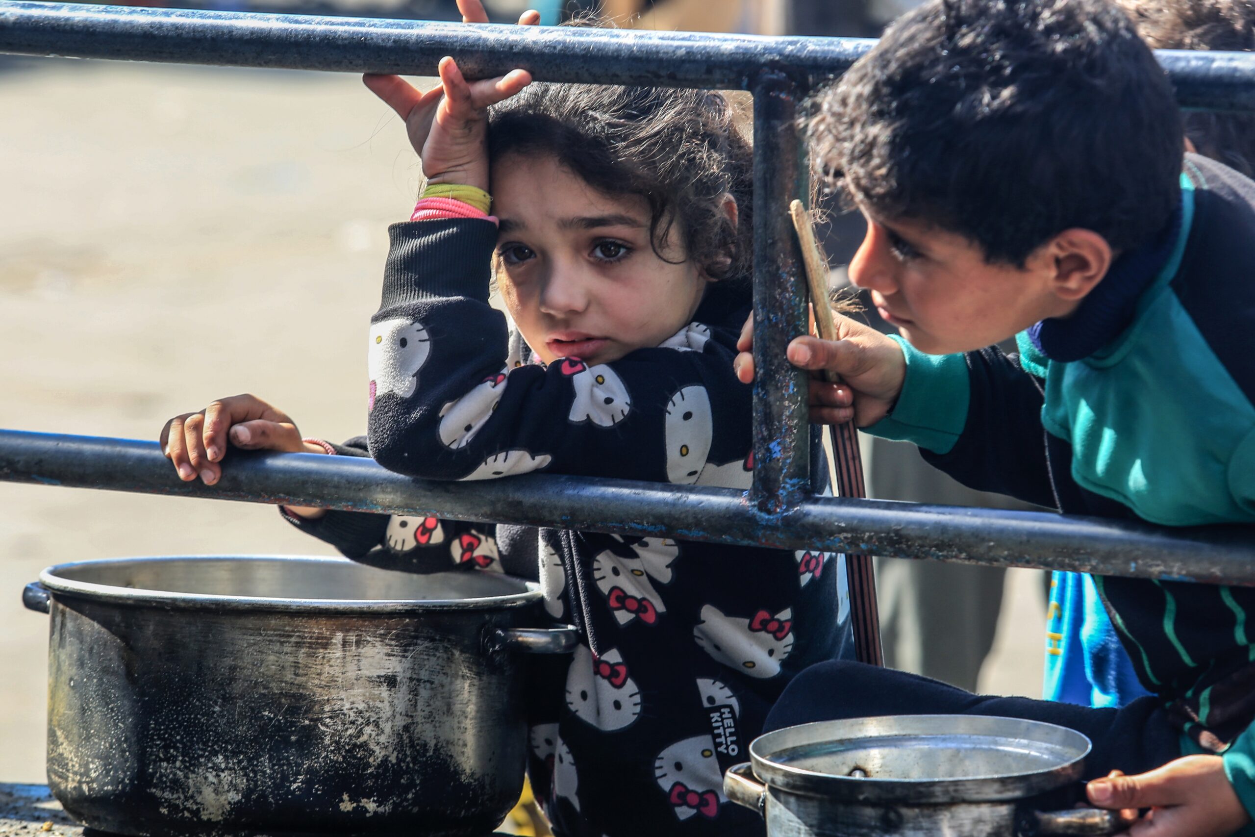 Die Kinder in Gaza leiden durch die andauernde Belagerung unter beispiellosem Hunger