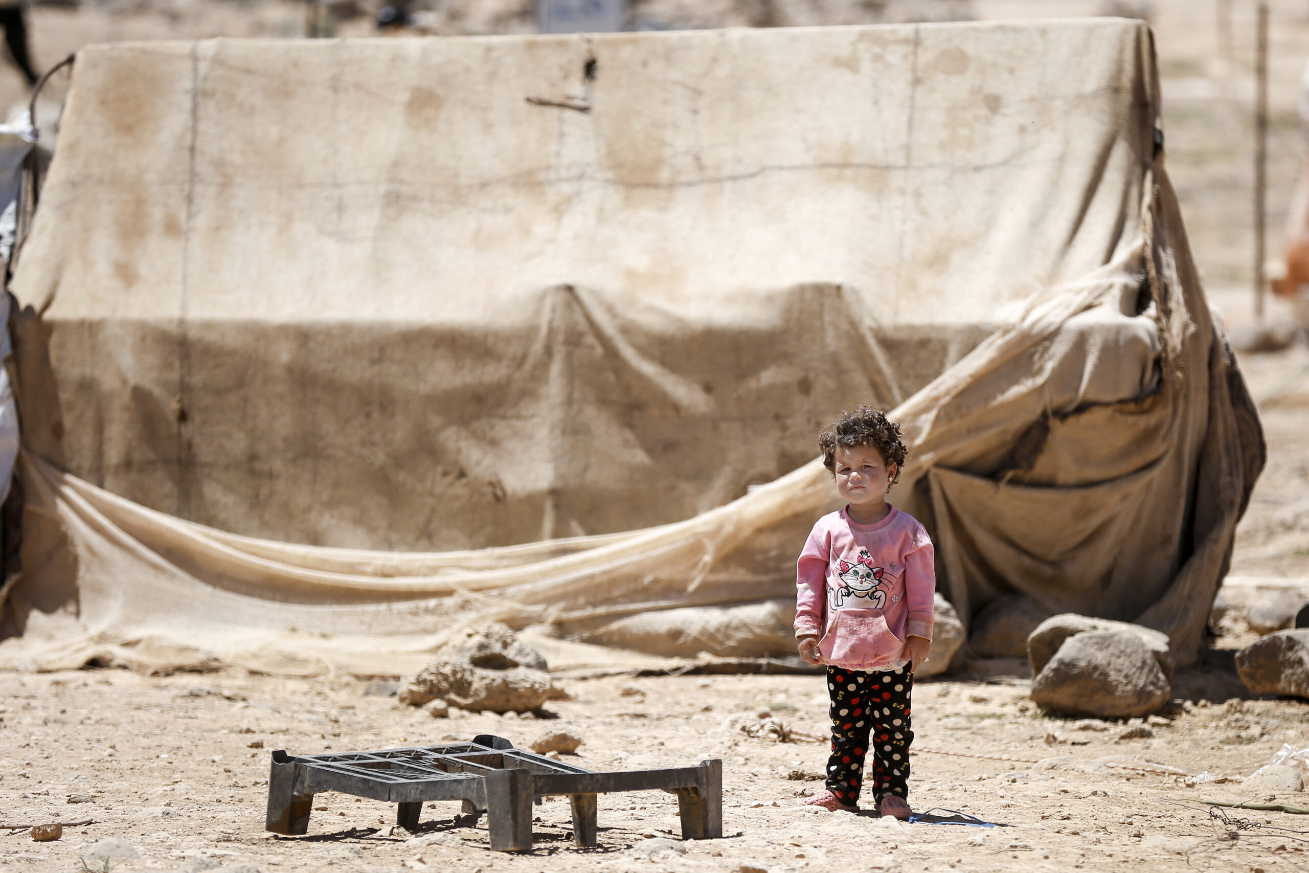 Alptraumhafte Lage für Kinder im jordanischen Flüchtlingslager Za’atari